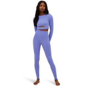 Beach Riot Piper Leggings in Periwinkle - Size Large